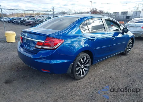 2015 Honda Civic Ex-L from USA, damaged, VIN 2HGFB2F93FH542303